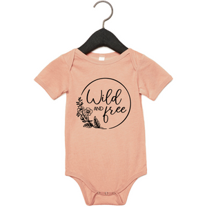 Open image in slideshow, Baby Onesie: Peach
