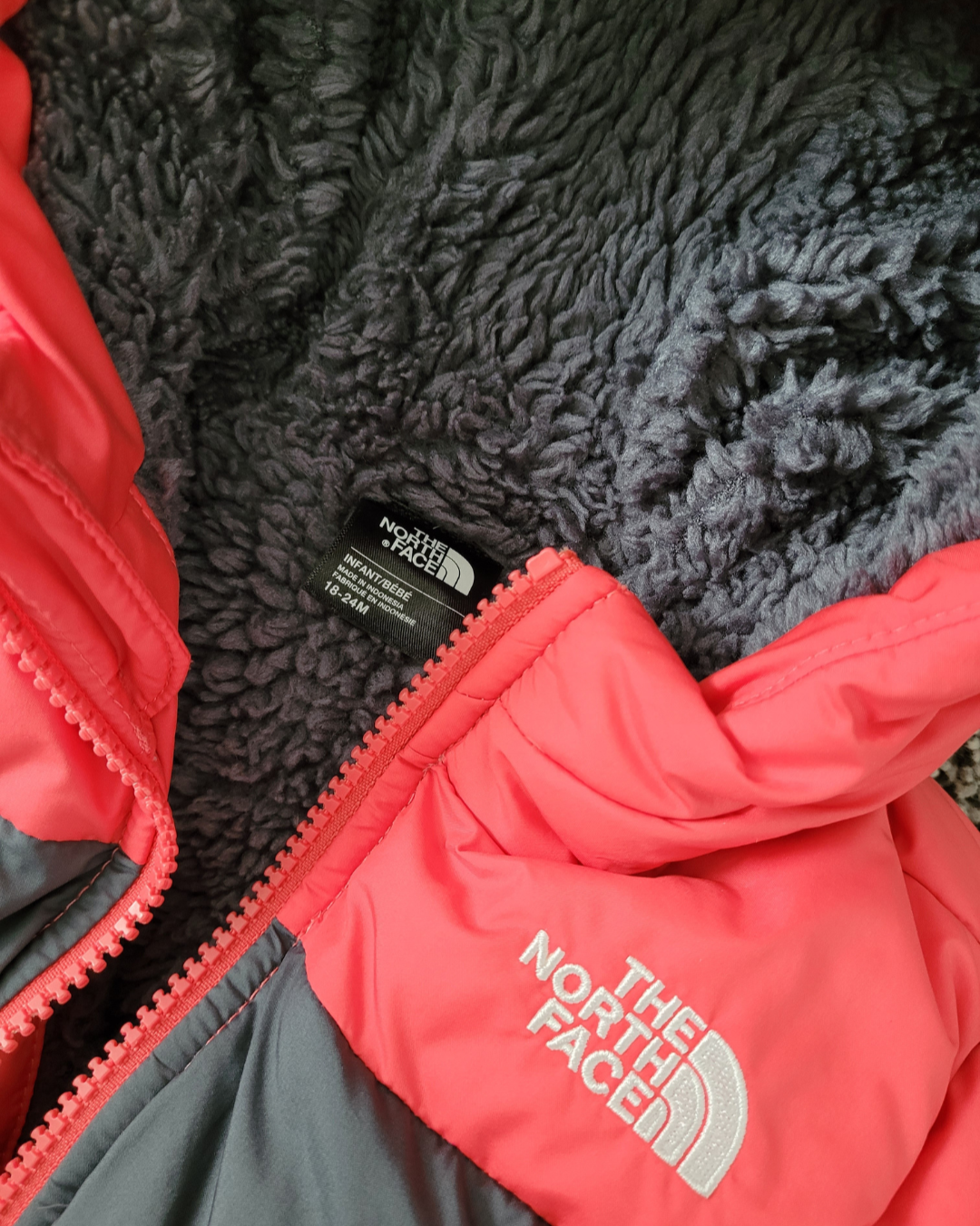 Used Baby North Down Hooded Jacket by The North Face 18-24M