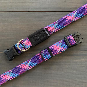 Open image in slideshow, Dog Razzleberry Reflective Collar
