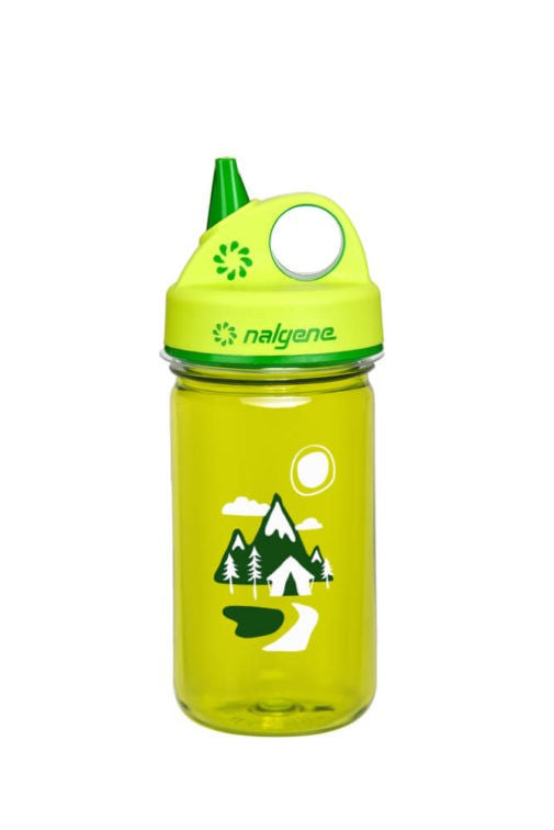 Nalgene Grip N Gulp Children Spill Proof Water Bottle - Mudd Creek