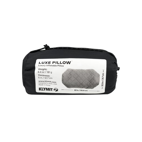 Luxe Camp Pillow