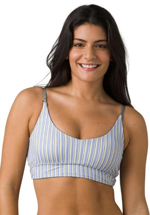 Willow Falls Reversible Top: Army Spots & Blue Stripes