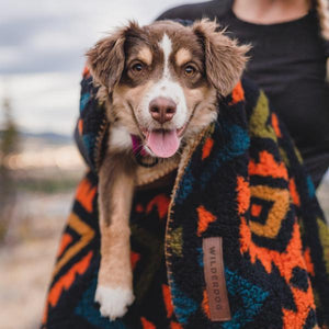 Open image in slideshow, Dog Sherpa Fleece Waterproof Blanket
