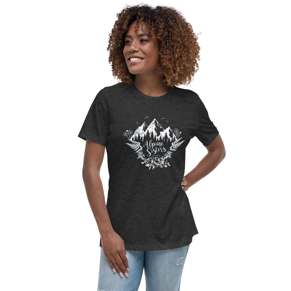Alpine Sisters Mountains Relaxed T-Shirt